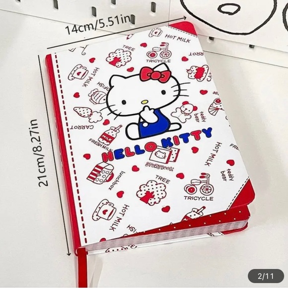 New Hardcover Sanrio Hello Kitty Journal Tablet - Picture 2 of 11
